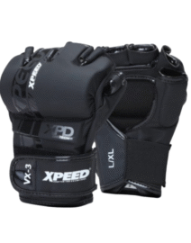 Matt PU MMA Glove Cut Finger (1)
